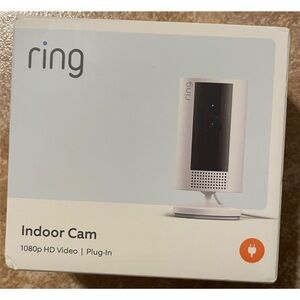 Ring Indoor Cam - Sleek White Design